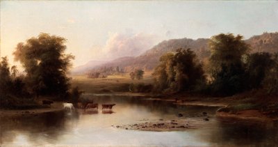 Näkymä Pyhän Anna-joelle tekijältä Robert Seldon Duncanson