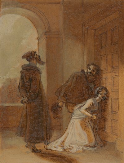 Feste, Sir Topas, Malvolio tekijältä Robert Smirke