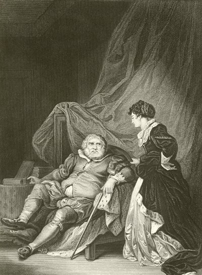 Henry VIII ja Catherine Parr tekijältä Robert Smirke