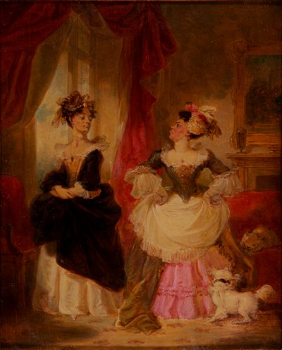 Kilpailijat, 1827 tekijältä Robert Smirke