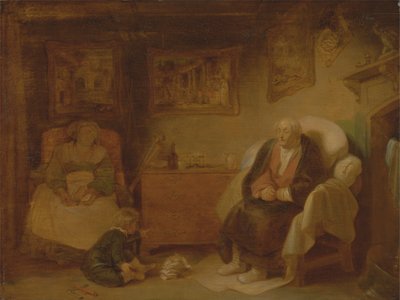 The Seven Ages of Man: Second Childishness, "As You Like It", II, vii tekijältä Robert Smirke