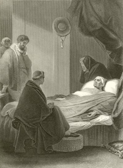 Kardinaali Wolseyn kuolema tekijältä Robert Smirke