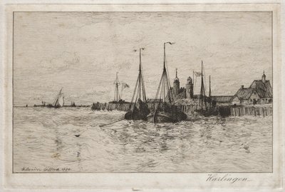 Harlingen, 1884. tekijältä Robert Swain Gifford