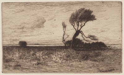 Lähellä rannikkoa [pieni lautanen] tekijältä Robert Swain Gifford