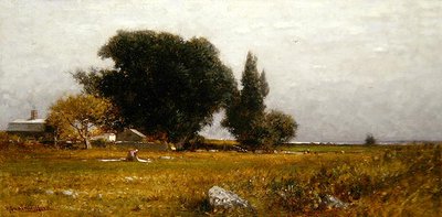 Puut ja niitty tekijältä Robert Swain Gifford