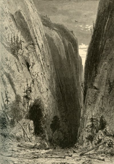 "Umpqua Canon", 1872. tekijältä Robert Swain Gifford