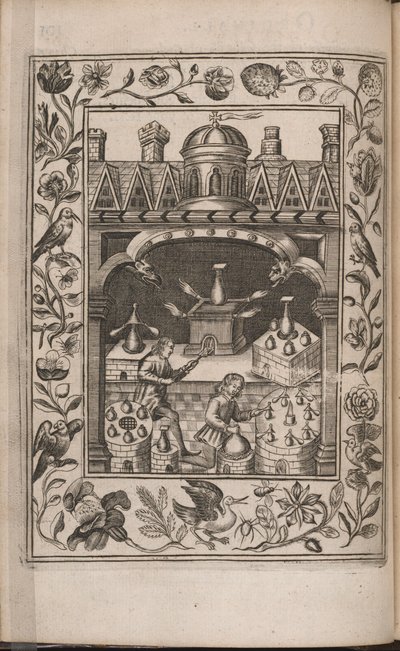 British Chemical Theatre, 1652 tekijältä Robert Vaughan
