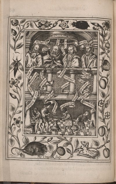 British Chemical Theatre, 1652 tekijältä Robert Vaughan
