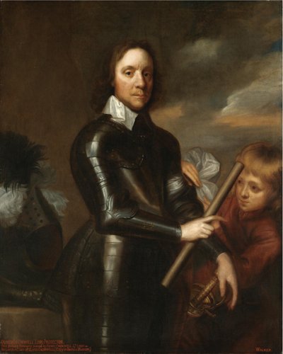 Oliver Cromwellin muotokuva 1599-1658 tekijältä Robert Walker