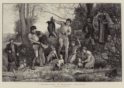 Mäyränmetsästys Somersetissä, Draw tekijältä Robert Walker Macbeth
