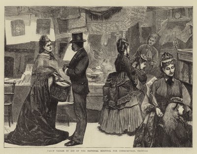 Fancy Bazaar kansallisen kulutussairaalan avuksi, Ventnor tekijältä Robert Walker Macbeth
