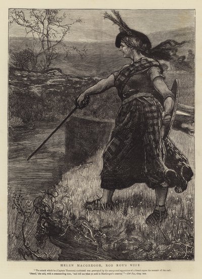 Helen Macgregor, Rob Royn vaimo tekijältä Robert Walker Macbeth