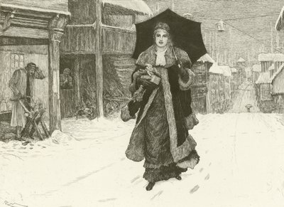 Lady Bountiful (syväpaino) tekijältä Robert Walker Macbeth
