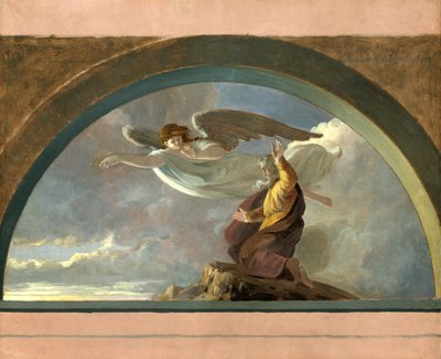 Mooses katselemassa luvattua maata, n. 1860-1865. tekijältä Robert Walter Weir