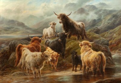 Ylämaan karja, 1894 tekijältä Robert Watson