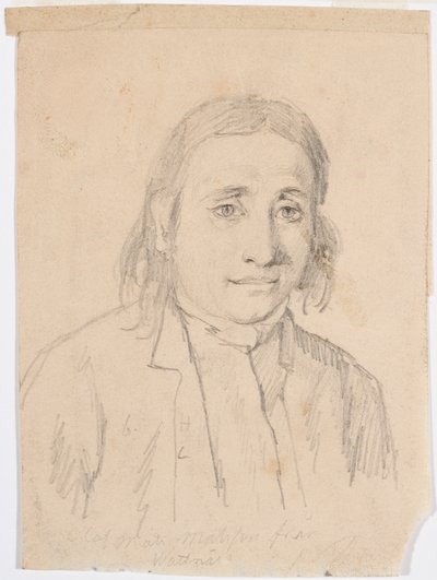 Miehen rintakuva tekijältä Robert Wilhelm Ekman