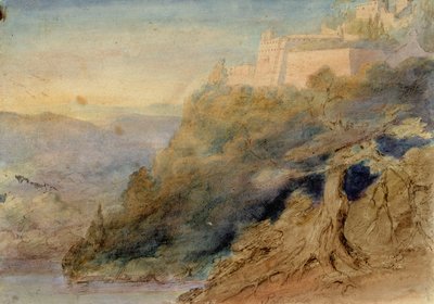 Palazzolo, italialainen maisema tekijältä Robert Wilhelm Ekman