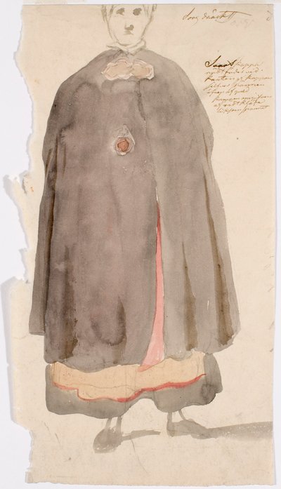 Seisova talonpoikaisnainen tekijältä Robert Wilhelm Ekman