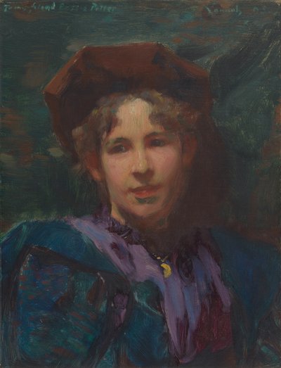 Bessie Potter Vonnoh, 1895. tekijältä Robert William Vonnoh
