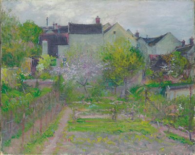 Grez-sur-Loing (öljy kankaalle) tekijältä Robert William Vonnoh