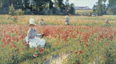 Flanderin kentällä - missä sotilaat nukkuvat ja unikot kasvavat tekijältä Robert William Vonnoh