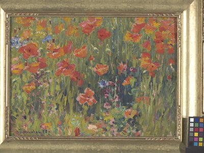 Unikot (öljy kankaalle) tekijältä Robert William Vonnoh