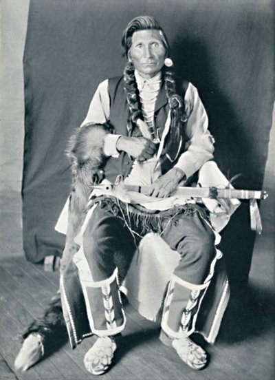Sahaptiinilainen intiaani, 1912 tekijältä Robert Wilson Shufeldt