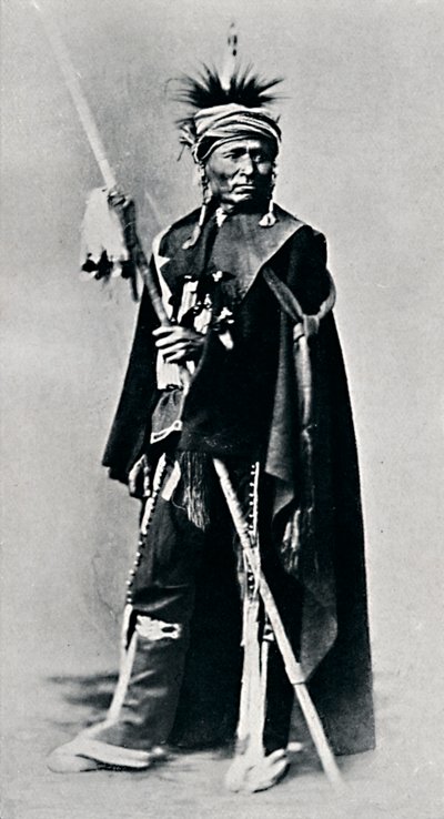 Rohkea Algonquin, 1912 tekijältä Robert Wilson Shufeldt