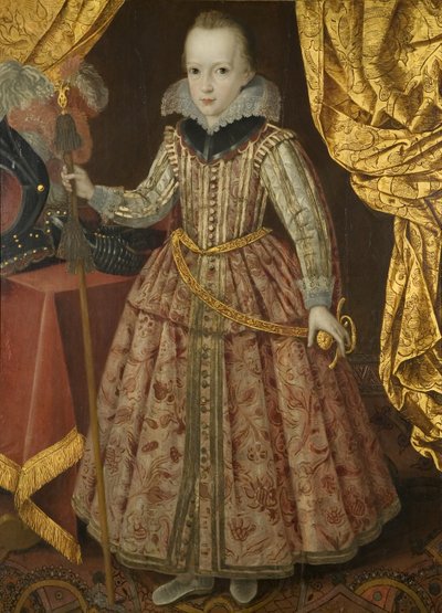 Kaarle I (1600-49), kun Yorkin herttua, n. 1605 (öljy kankaalle) tekijältä Robert the Elder Peake