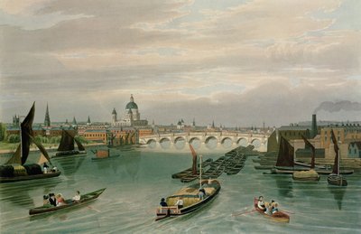 Näkymä Blackfriars Bridgelle ja St. Paul