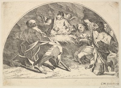 Syntymä, 1680-1743. tekijältä Robert van Audenaerde
