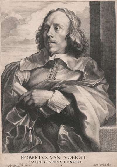 Robert van Voerst, Lontoon kaivertaja tekijältä Robert van Voerst