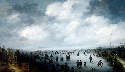 Talvimaisema tekijältä Robert van den Hoecke