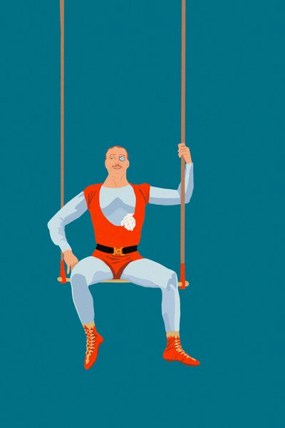 Acrobat, 2022 (digitaalinen) tekijältä Roberta Murray