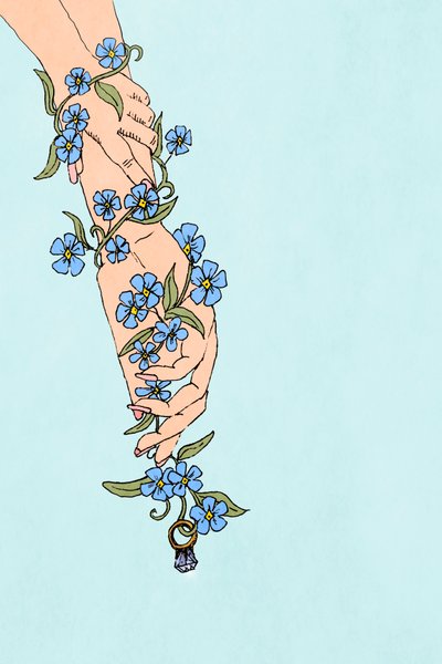 Forget Me Not, 2022 (digitaalinen) tekijältä Roberta Murray