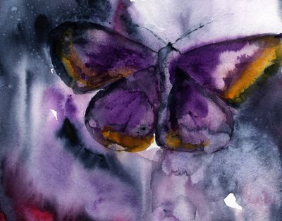 Violetti perhosunelma tekijältä RodMacIver