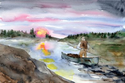 Auringonlaskun jokimelojat tekijältä RodMacIver