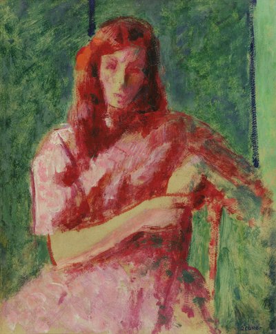 Surullinen nuori tyttö (The Red Lady) tekijältä Roderic OConor