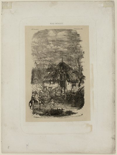 Maatilamökki, Revue Fantaisista tekijältä Rodolphe Bresdin