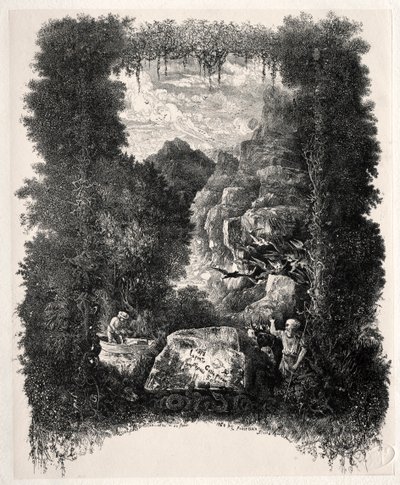 Ensimmäinen etukappale Thierry-Faletansin Fables and Fairy-Tales -elokuvalle tekijältä Rodolphe Bresdin