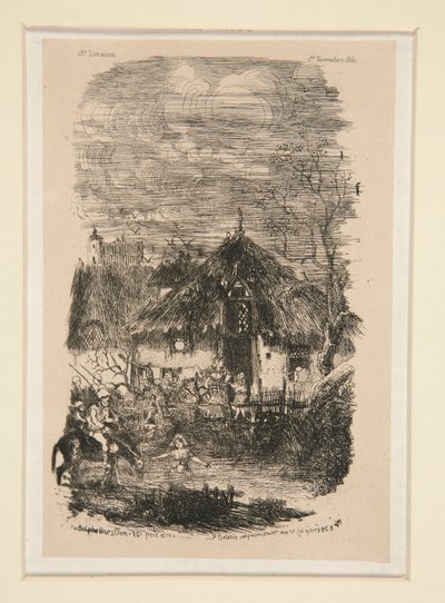 Farm Pavilion La Revue fantaisista tekijältä Rodolphe Bresdin