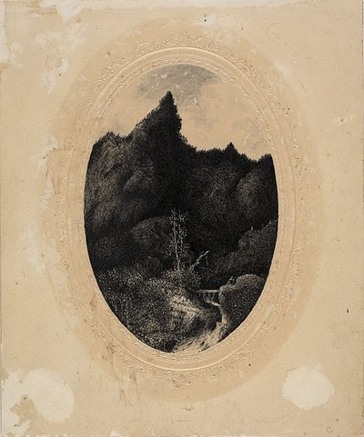 Matkustaja vuorilla tekijältä Rodolphe Bresdin