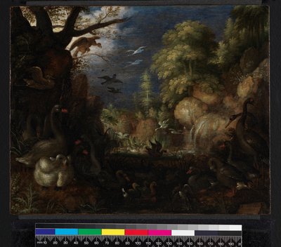 Lintujen luominen, 1619 tekijältä Roelandt Jacobsz. Savery