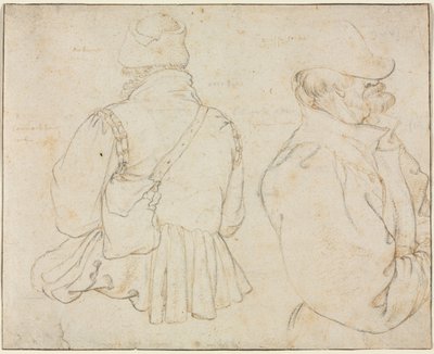 Kaksi Boheemin talonpoikaa puolipitkänä, n. 1605-1610. tekijältä Roelant Savery