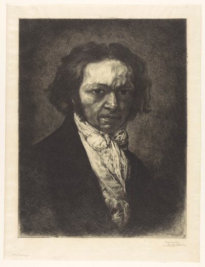 Taiteilija Francisco de Goyan muotokuva tekijältä Rogelio de Egusquiza