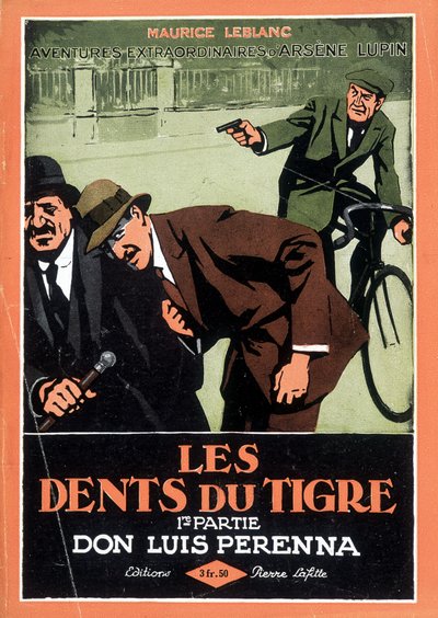 Kirjan kansi "Les dents du tigre". tekijältä Roger Broders
