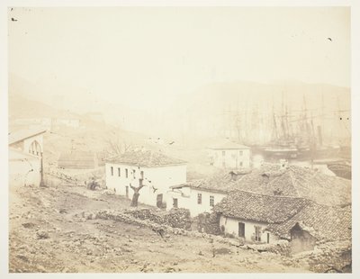 Balaklava katselee mereen päin tekijältä Roger Fenton