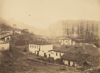 Balaklava, merelle päin katsottuna. tekijältä Roger Fenton