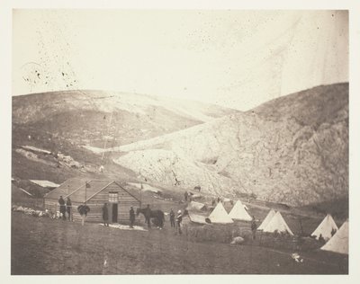 4. lohikäärmekaartin leiri, lähellä Karyniä tekijältä Roger Fenton