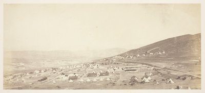 4. kevyen jalkaväkirykmentin leiri, upseerin asuintilat tekijältä Roger Fenton